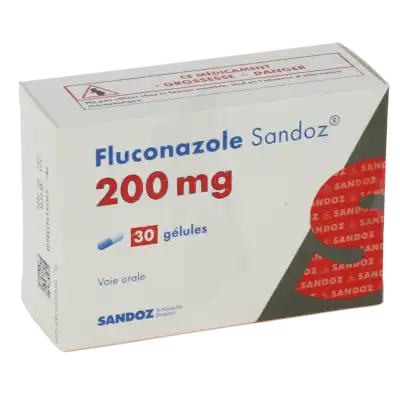 FLUCONAZOLE SANDOZ 200 mg, gélule