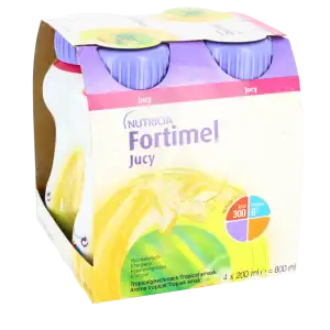 Fortimel Jucy Nutriment Tropical 4 Bouteilles/200 Ml à Angers