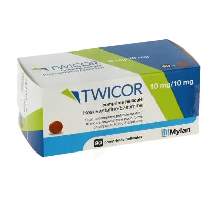 Twicor 10 Mg/10 Mg, Comprimé Pelliculé à CHENÔVE