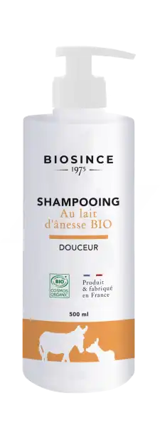 Biosince 1975 Shampooing Au Lait D'Ânesse Bio 500ml