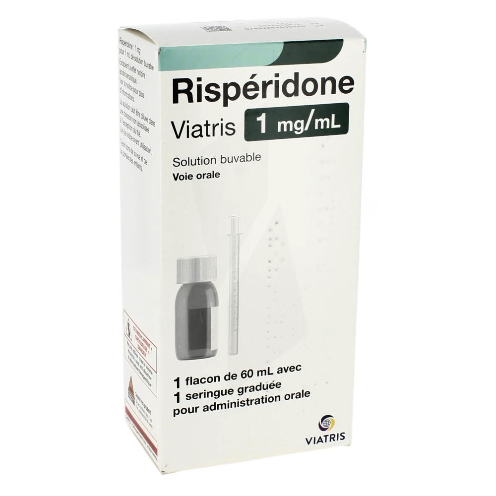 Risperidone Viatris 1 Mg/ml, Solution Buvable