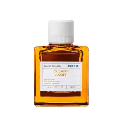 Korres Eau De Toilette Oceanic Amber 50ml à Angers