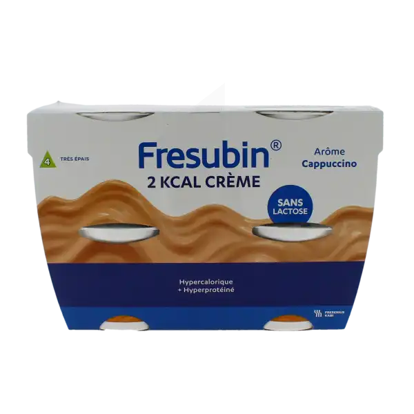 Fresubin 2 Kcal Crème Nutriment Cappuccino 4pots/200g