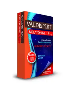 Valdispert Melatonine 1,9 Mg Comprimés Orodispersibles B/40 à YZEURE