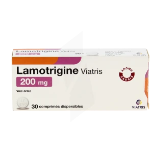 Lamotrigine Viatris 200 Mg, Comprimé Dispersible
