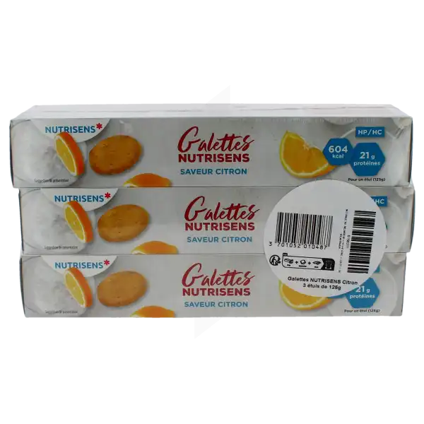 Nutrisens Galettes Biscuit Citron 3etuis/4sach/4