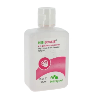 Hibiscrub 4%, Solution Moussante