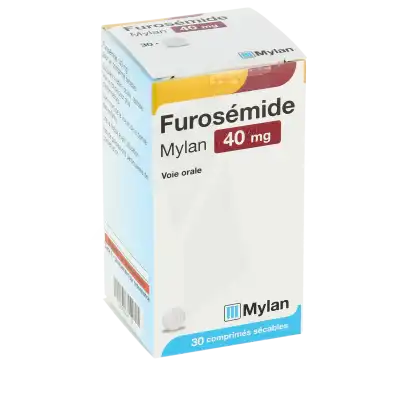 Furosemide Viatris 40 Mg, Comprimé Sécable à Chelles