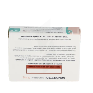 Nomegestrol Biogaran 5 Mg, Comprimé Sécable