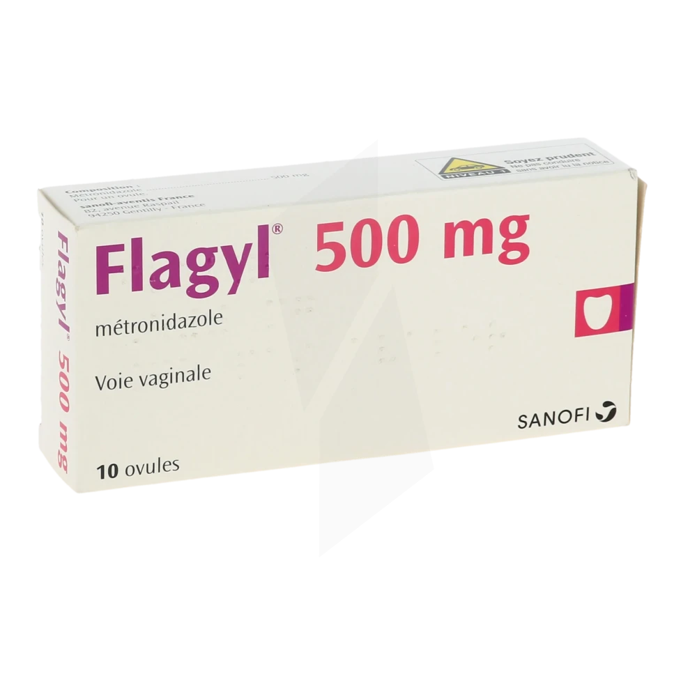 meSoigner Flagyl 500 Mg, Ovule (MÉTRONIDAZOLE)