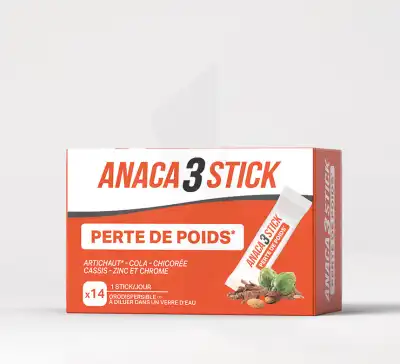 Anaca3 Stick Perte De Poids Poudre 14 Sticks à Gradignan