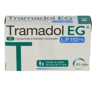 Tramadol Eg L.p. 150 Mg, Comprimé à Libération Prolongée