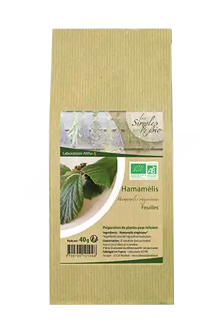 Laboratoire Altho Hamamélis Bio, Plante Sèche, Feuille 40g