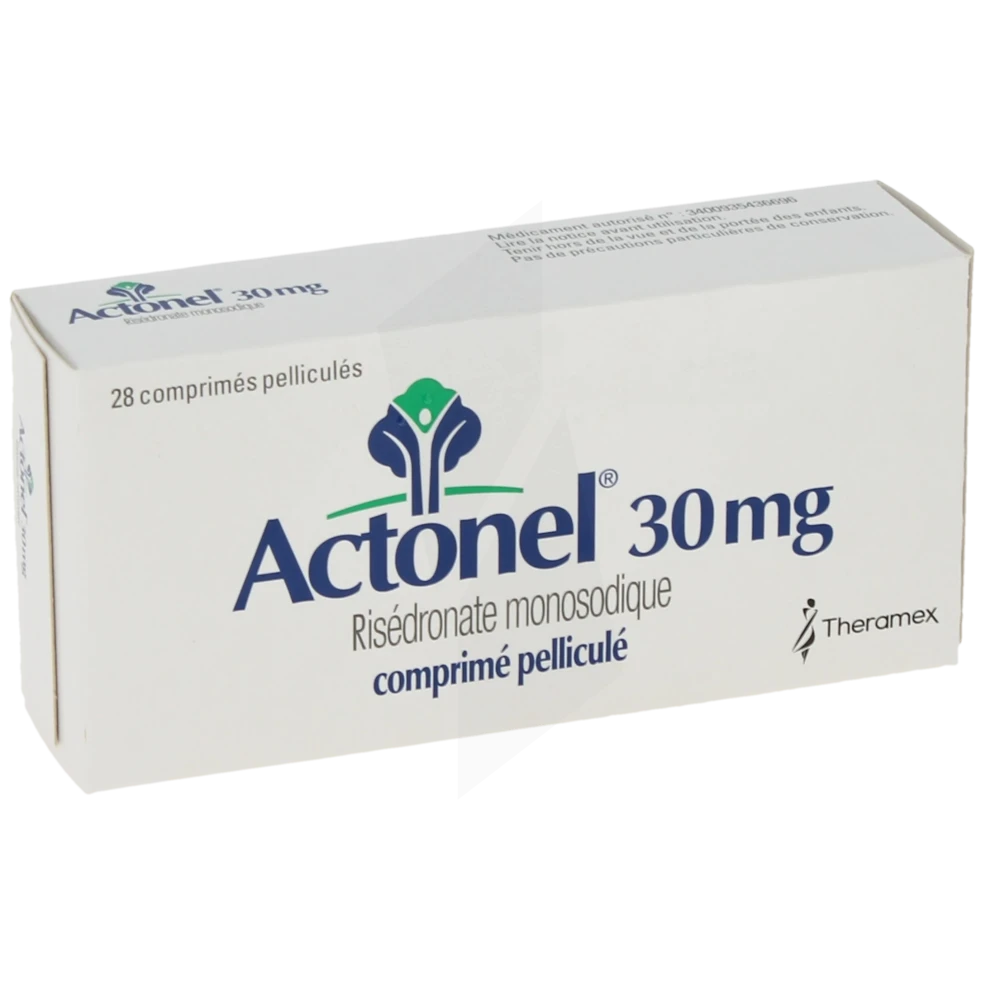 Actonel 30 Mg, Comprimé Pelliculé