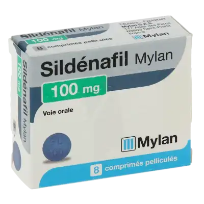 Sildenafil Viatris 100 Mg, Comprimé Pelliculé à Agen
