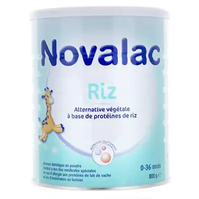 Novalac Riz Lait Pdre B/800g à ANDERNOS-LES-BAINS