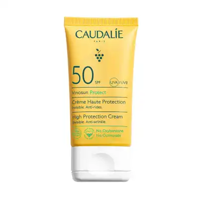 Caudalie Vinosun Protect Crème Haute Protection Spf50 50ml à RUMILLY