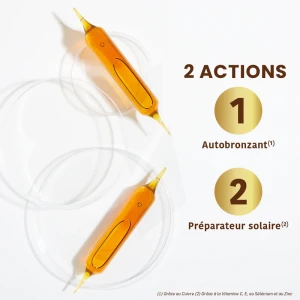 Santarome Solution Buvable Sublime Soleil 2 En 1 20 Ampoules/10ml