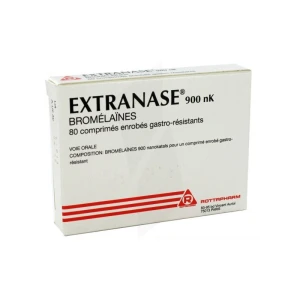 Extranase 900 Nk, Comprimé Enrobé Gastro-résistant
