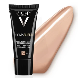 Vichy Dermablend Fond De Teint Fluide Correcteur Teinte N°30 Beige Tube/30ml