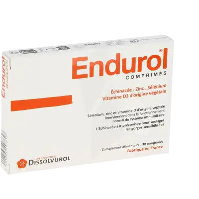 Dissolvurol Endurol Comprimés B/30 à MANOSQUE