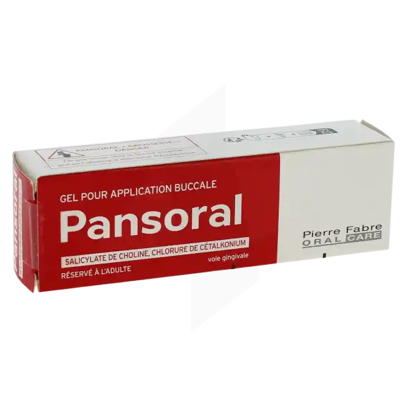 Pansoral, Gel Pour Application Buccale
