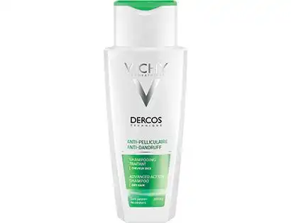 Vichy Dercos Shampoing Antipelliculaire Cheveux Sec, Fl 200 Ml