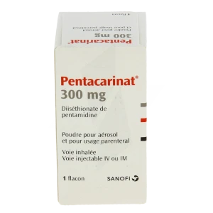 Pentacarinat 300 Mg, Poudre Pour Aérosol Et Pour Usage Parentéral