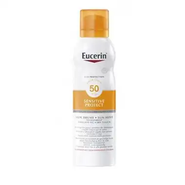 Eucerin Sun Sensitive Protect Spf50 Brume Transparent Corps Aéros/200ml à Bordeaux
