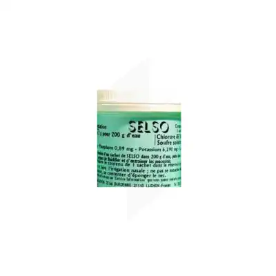 Selso Préparation Pour Solution Nasale à Beausoleil