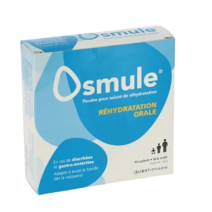 Osmule Pdr Sol Buv Réhydratation 10sach/5,6g