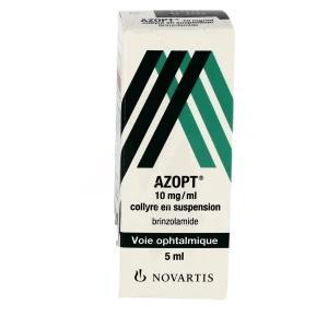 Azopt 10 Mg/ml, Collyre En Suspension