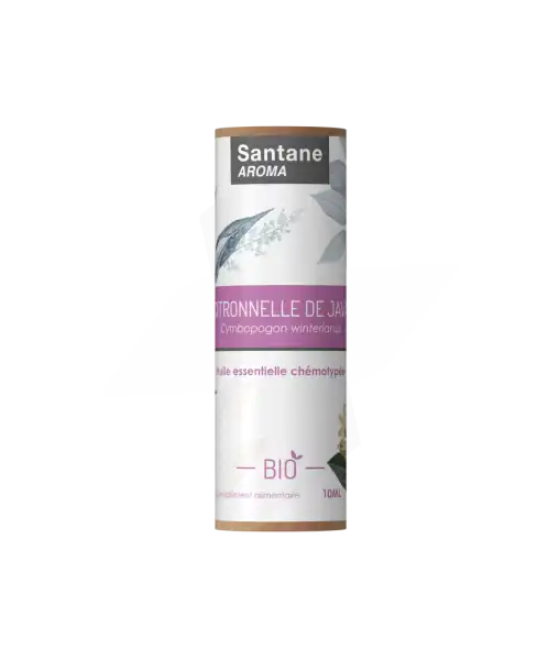 Santane Citronnelle De Java Huile Essentielle 10ml