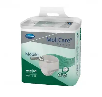 Molicare Premium Mobile 5 Gouttes - Slip Absorbant - Taille M B/14 à La Calmette