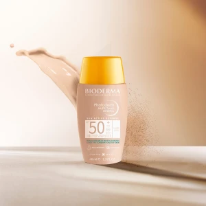 Bioderma Photoderm Nude Minéral Spf50+ Protection Solaire Teinté Claire 40ml