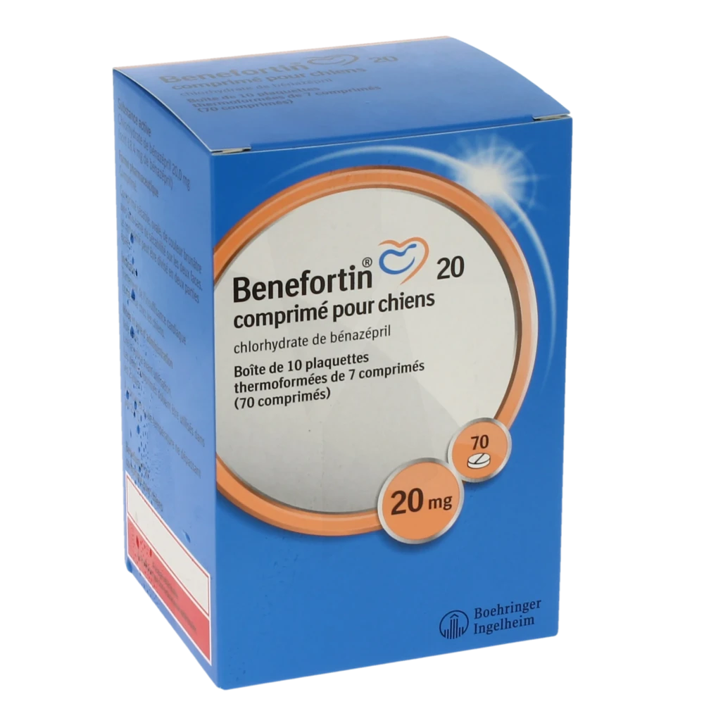 Benefortin 20 Comprime Pour Chiens, Comprimé