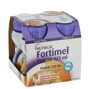 Fortimel Protein Sensation Chaude Nutriment Tropical Gingembre 4 Bouteilles/125ml à Andernos