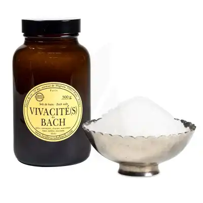 Vivacite De Bach Sels De Bain Pot/300g