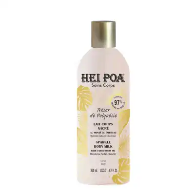 Hei Poa Monoi Ao Lait Corps Nacré Trésor De Polynésie Fl/250ml à SAINT-CYR-SUR-MER