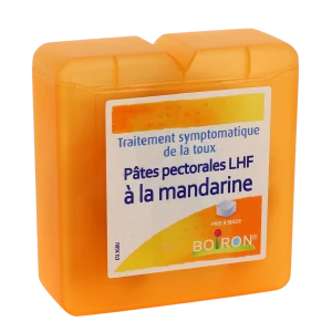 Boiron Pates Pectorales Lhf à La Mandarine, Pâte à Sucer