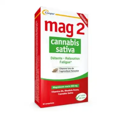 Mag 2 Cannabis Sativa Comprimés Boite De 30 à SAINT-RAPHAËL