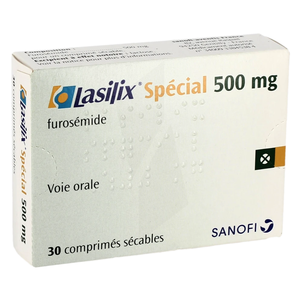 Lasilix Special 500 Mg, Comprimé Sécable