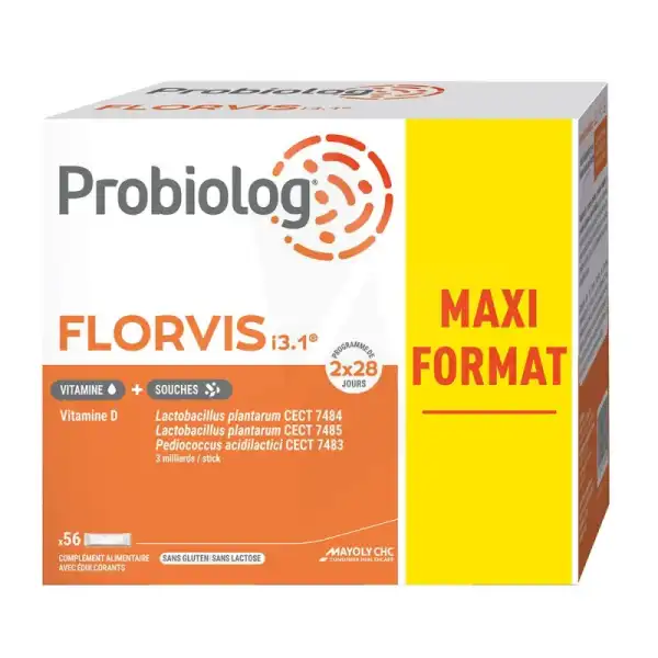 Probiolog Florvis Poudre Orodispersible 2x28 Sticks