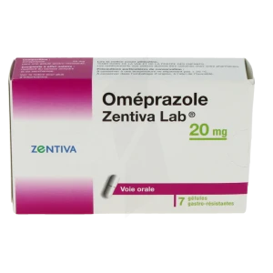 Omeprazole Zentiva Lab 20 Mg, Gélule Gastro-résistante