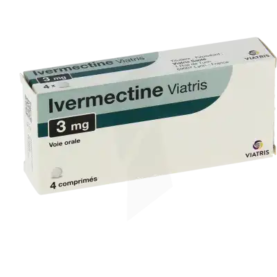 Ivermectine Viatris 3 Mg, Comprimé à CHASSE SUR RHÔNE