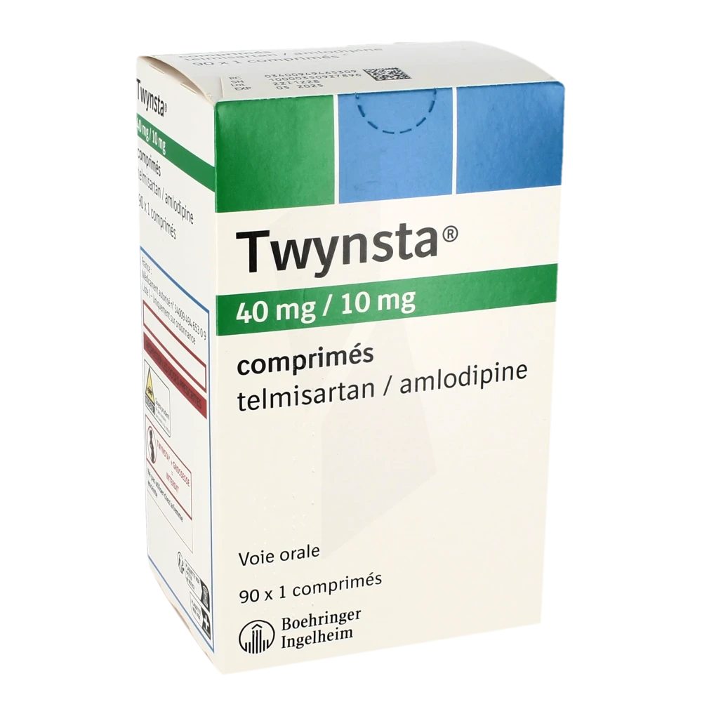 Twynsta 40 Mg/10 Mg, Comprimé