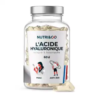 Nutri&co Acide Hyaluronique Gélules B/60 à Annemasse