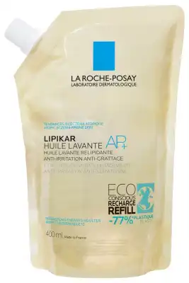 La Roche Posay Lipikar Ap+ Huile Lavante Relipidante Anti-grattage Eco-recharge/400ml à Monsempron-Libos