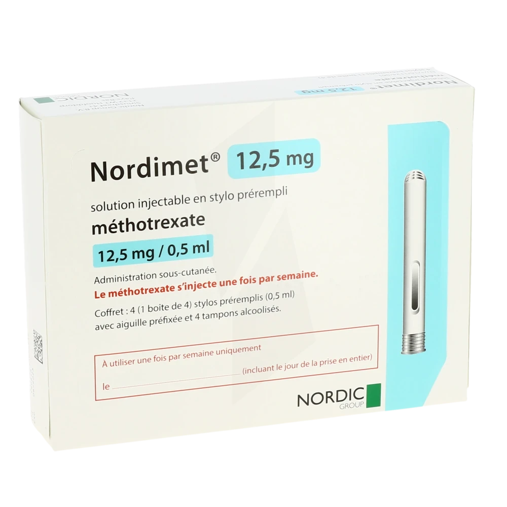 Nordimet 12,5 Mg, Solution Injectable En Stylo Prérempli