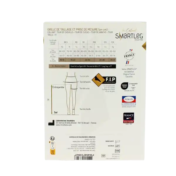 Smartleg 2 Collant Compression Pois T1l